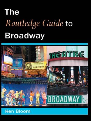 cover image of The Routledge Guide to Broadway